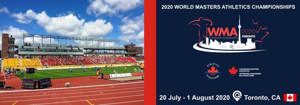2020 World Masters Athletics Championships, Masters Athletics Canada, Canada Masters